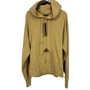 NWT Venor Yellow Cotton Hoodie sz M